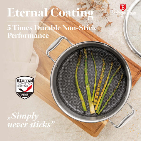  BH/6561,BH/7445,BH/8509,BH/8509N,Cacerola con tapa 24cm,Acero inoxidable,Cacerola 24 cm,Cacerola,Olla,Cacerola con tapa,Batería de cocina,Cocina,Ollas y cazuelas