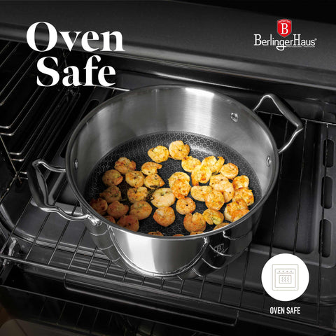  BH/6561,BH/7445,BH/8509,BH/8509N,Cacerola con tapa 24cm,Acero inoxidable,Cacerola 24 cm,Cacerola,Olla,Cacerola con tapa,Batería de cocina,Cocina,Ollas y cazuelas