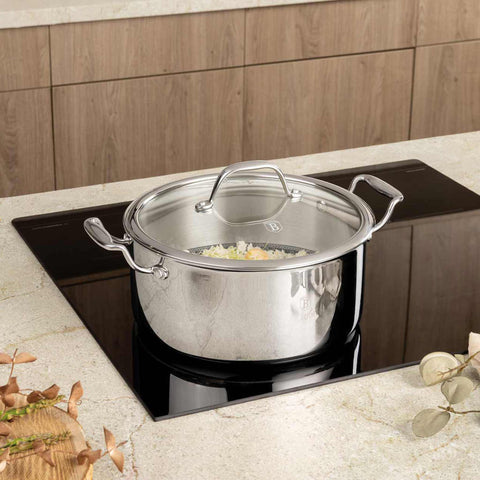  BH/6561,BH/7445,BH/8509,BH/8509N,Cacerola con tapa 24cm,Acero inoxidable,Cacerola 24 cm,Cacerola,Olla,Cacerola con tapa,Batería de cocina,Cocina,Ollas y cazuelas