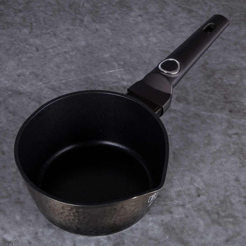 cacerola, utensilios de cocina, cocinar,cacerola de 16 cm a.,negra,,BH/6570