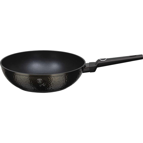  BH/6575, Wok 28cm, Negro, Wok 28 cm, Wok, Batería de cocina, Cocina, Sartenes