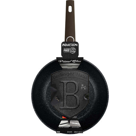  BH/6575, Wok 28cm, Negro, Wok 28 cm, Wok, Batería de cocina, Cocina, Sartenes