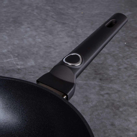  BH/6575, Wok 28cm, Negro, Wok 28 cm, Wok, Batería de cocina, Cocina, Sartenes