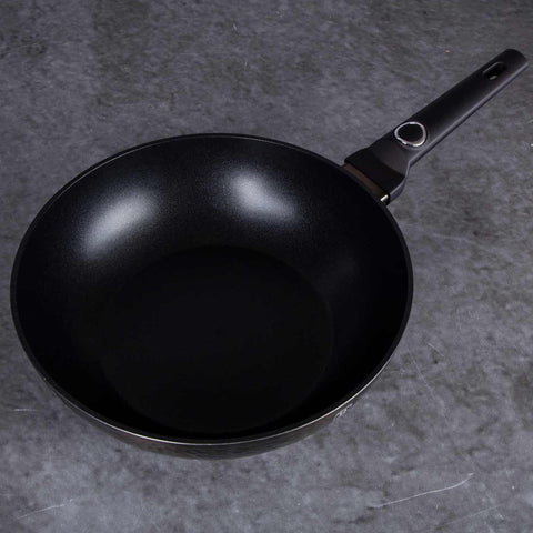  BH/6575, Wok 28cm, Negro, Wok 28 cm, Wok, Batería de cocina, Cocina, Sartenes