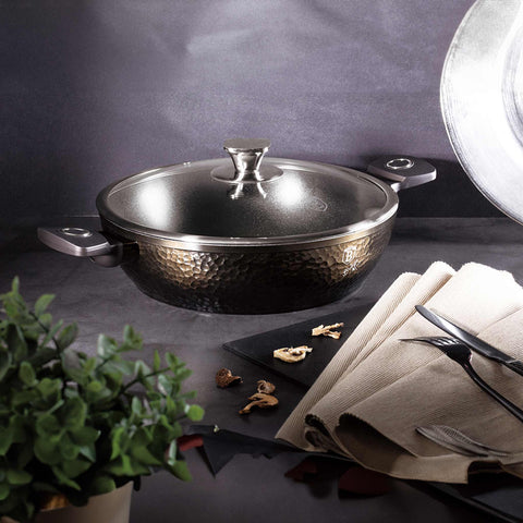 Olla Baja Con Tapa 28Cm, Imagen lifestyle