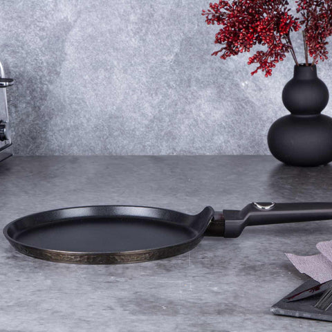 Sartén para panqueques, utensilios de cocina, cocinar,sartén para panqueques de 25 cm, negro,,BH/6579