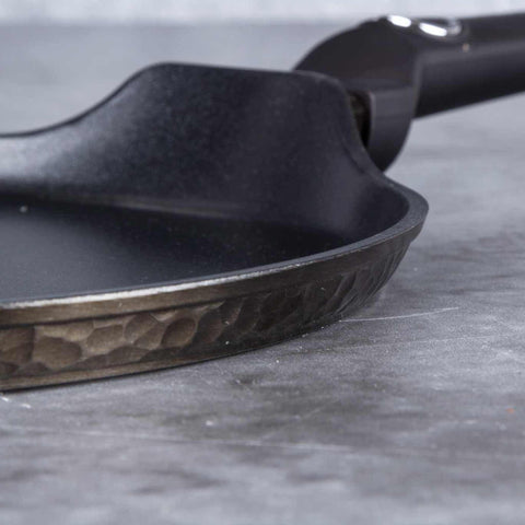 Sartén para panqueques, utensilios de cocina, cocinar,sartén para panqueques de 25 cm, negro,BH/6579