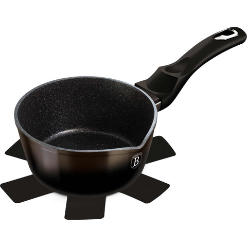  BH/6602, Cacerola 16cm, negra, cacerola 16 cm, cacerola, batería de cocina, cocinar