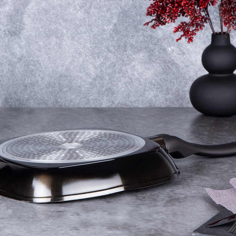  BH/6611, Sartén grill 28cm, Negra, Sartén grill 28 cm, Sartén, Sartén grill, Batería de cocina, Cocina, Sartenes