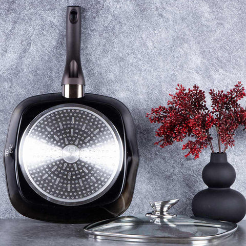 Sartén Grill Con Tapa 28Cm, Imagen lifestyle