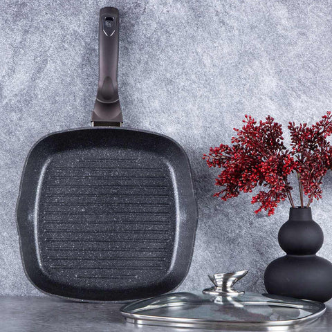 Sartén Grill Con Tapa 28Cm, Imagen lifestyle