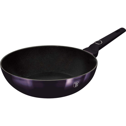 wok, utensilios de cocina, cocinar,wok de 28 cm, morado,,BH/6633