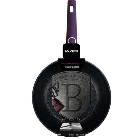  BH/6633, Wok 28cm, Morado, Wok 28 cm, Wok, Batería de cocina, Cocina, Sartenes