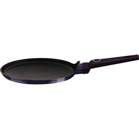 sartén para panqueques, utensilios de cocina, cocinar, sartén para panqueques de 25 cm, violeta,,BH/6635