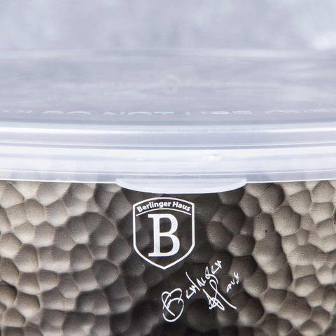  BH/6652, Cacerola con tapa de 20 cm, Negra, Cacerola de 20 cm, Batería de cocina inteligente, Cacerola, Olla, Cacerola con tapa, Batería de cocina, Cocina, Ollas y cazuelas