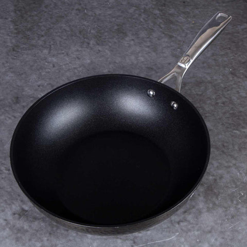 wok, utensilios de cocina, cocinar,wok de 28 cm, negro,,BH/6655