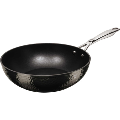 wok, utensilios de cocina, cocinar,wok de 28 cm, negro,,BH/6655