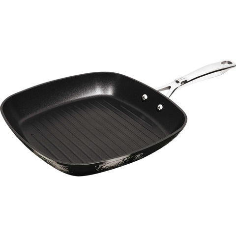 BH/6658, Sartén grill 28cm, negra, sartén grill 28 cm, sartén, sartén, sartén grill, batería de cocina, cocinar