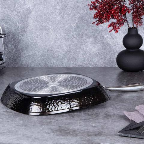  BH/6658, Sartén grill 28cm, Negra, Sartén grill 28 cm, Sartén, Sartén grill, Batería de cocina, Cocina, Sartenes