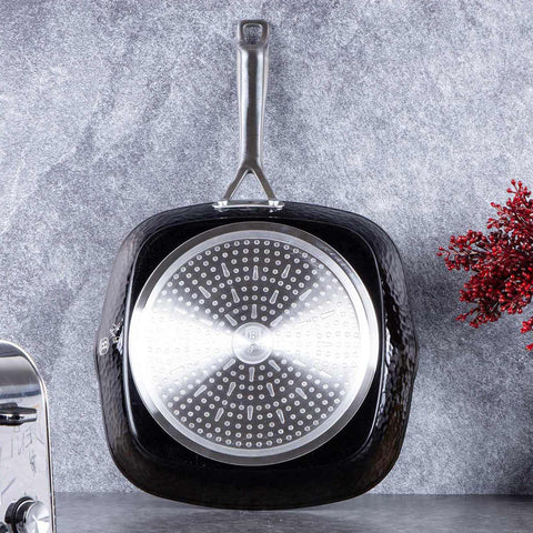  BH/6658, Sartén grill 28cm, Negra, Sartén grill 28 cm, Sartén, Sartén grill, Batería de cocina, Cocina, Sartenes