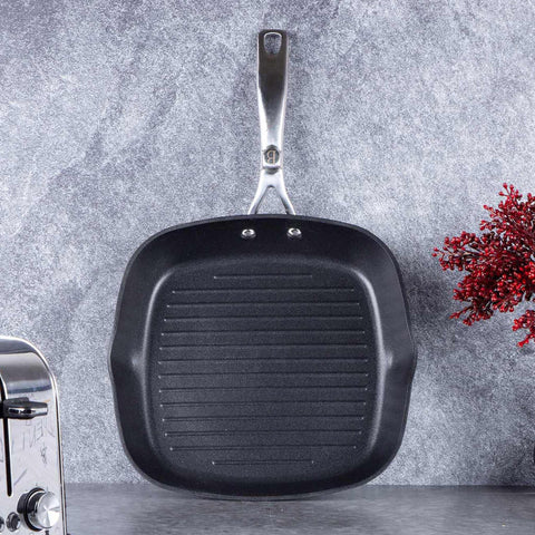  BH/6658, Sartén grill 28cm, Negra, Sartén grill 28 cm, Sartén, Sartén grill, Batería de cocina, Cocina, Sartenes