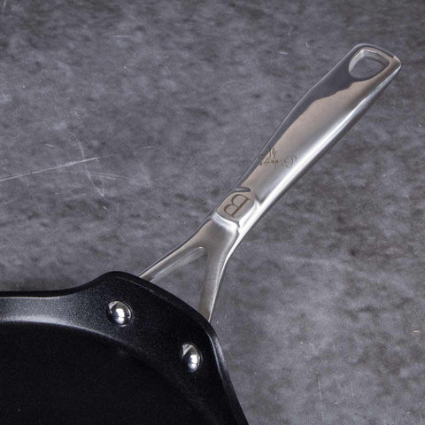  BH/6659, Sartén para panqueques de 25 cm, Negra, Sartén para panqueques de 25 cm, Sartén para panqueques, Utensilios de cocina, Cocina, Sartenes, Sartén para crepes/panqueques