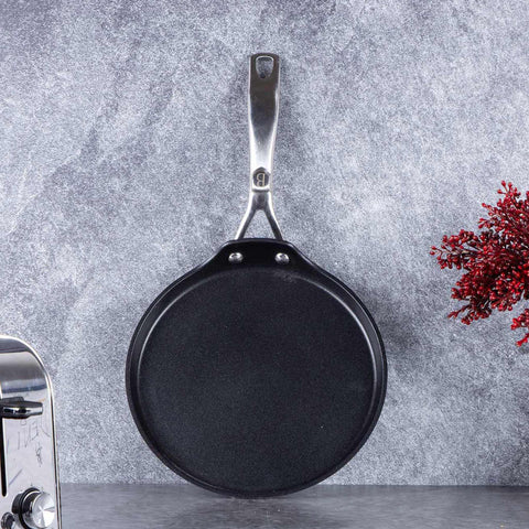 Sartén para panqueques, utensilios de cocina, cocinar,Sartén para panqueques de 25 cm, negro,,BH/6659