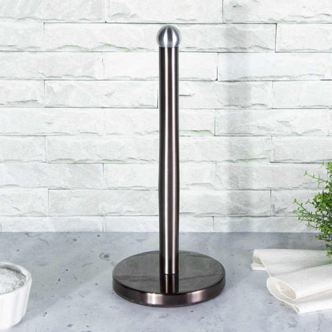  BH/6719, Portarrollos de cocina, Gris oscuro, Portarrollos de papel, Utensilios de cocina