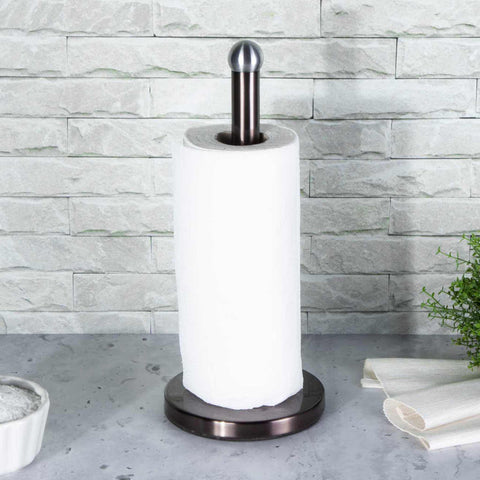  BH/6719, Portarrollos de cocina, Gris oscuro, Portarrollos de papel, Utensilios de cocina