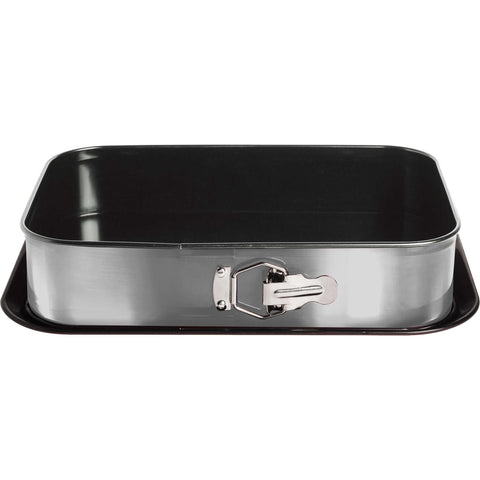  BH/6741, Molde desmontable rectangular 39x27cm, Gris, Utensilios para hornear, Molde desmontable rectangular, Molde desmontable cuadrado, Pastel, Acoplamiento, Horneado, Molde desmontable