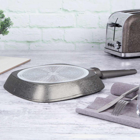  BH/6761,BH/7164,Sartén grill 28cm,Champán,Sartén grill 28 cm,Sartén,Sartén grill,Batería de cocina,Cocinar,Sartenes