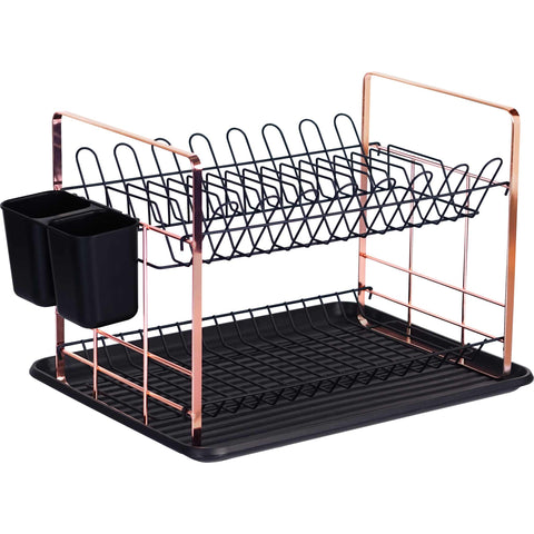  BH/6774, Escurreplatos, Negro, Oro rosa, Utensilios de cocina