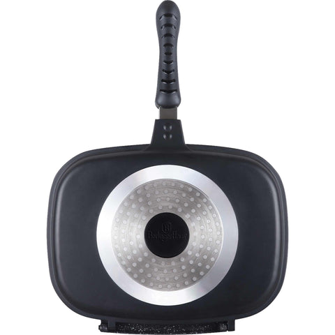  BH/6778, Sartén doble 32cm, Negra, Sartén doble grill, Aluminio fundido, Sartén, Sartén, Grill, Doble, Batería de cocina, Cocina, Sartenes, Sartén doble