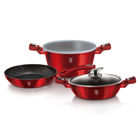 BH/6780,BH/7046,BH/7050, juego de utensilios de cocina de 5 piezas, burdeos, rojo, juego de utensilios de cocina de 5 piezas a., utensilios de cocina inteligentes, juego de utensilios de cocina, ollas y sartenes, juego de ollas y sartenes, juego, cocina, utensilios de cocina, ollas y cacerolas