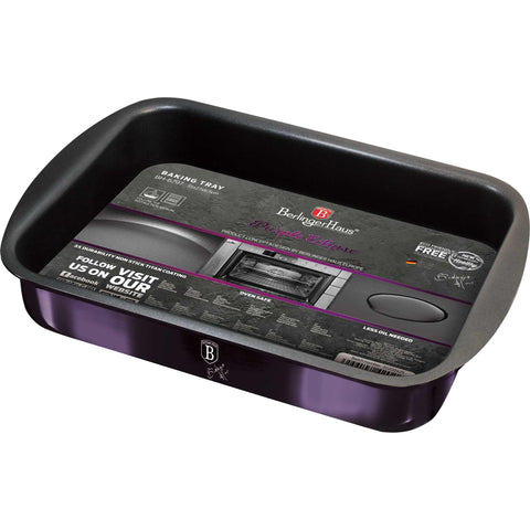  BH/6797,BH/6797A, Asador rectangular 35x27cm, Morado, utensilios para hornear, asador rectangular a., asador rectangular, asador, hornear, bandeja para asar