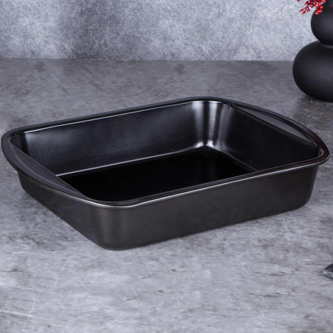  BH/6804A,BH/6804, Asador rectangular 35x27cm, Negro, Utensilios para hornear, Asador rectangular a., Asador rectangular, Asador, Hornear, Bandeja para asar