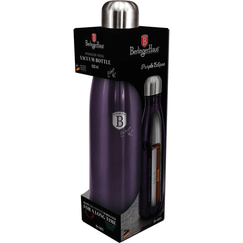  BH/6815, termo de vacío de 0,5 l, morado, termo de vacío, termo, almacenamiento de alimentos, frasco