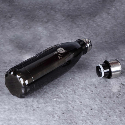  BH/6820, termo de vacío de 0,5 l, negro, termo, almacenamiento de alimentos, frasco