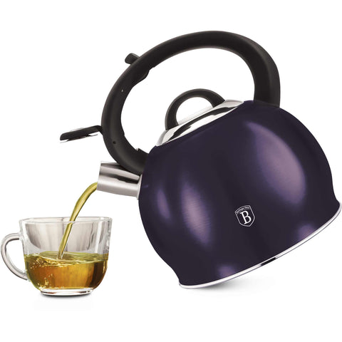  BH/6831N, Hervidor de agua 3,0L, Morado, Hervidor silbante, Electrodomésticos de cocina, Hervidor
