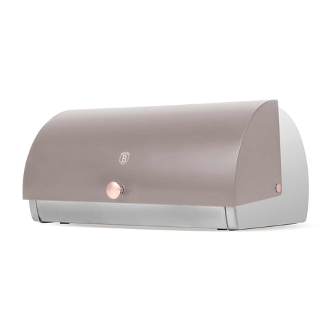  BH/6834, Panera con juego de 3 recipientes, color topo, panera con juego de recipientes, juego de recipientes, recipientes de cocina, contenedores de almacenamiento, panera, panera, almacenamiento de alimentos