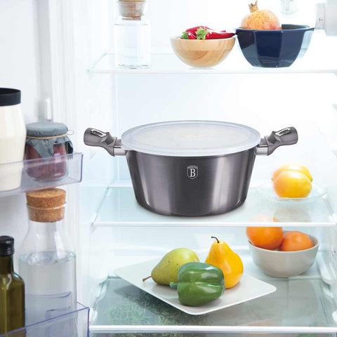  Cazuela con tapa de 24 cm