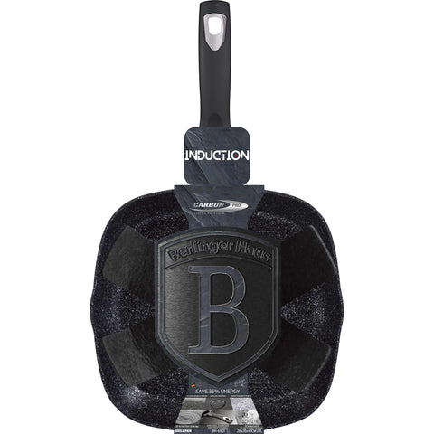  BH/6901,BH/6914,Sartén grill 28cm,Gris oscuro,Sartén grill 28 cm,Sartén,Sartén grill,Utensilios de cocina,Cocinar,Sartenes