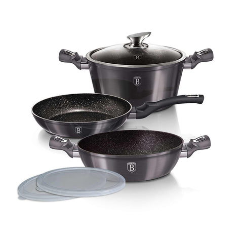  BH/6905,BH/7052,Juego de utensilios de cocina de 6 piezas,Gris oscuro,Juego de utensilios de cocina de 6 piezas a.,Utensilios de cocina inteligentes,Juego de utensilios de cocina,Ollas y sartenes,Juego de ollas y sartenes,Juego,Cocina,Utensilios de cocina,Ollas y cazuelas