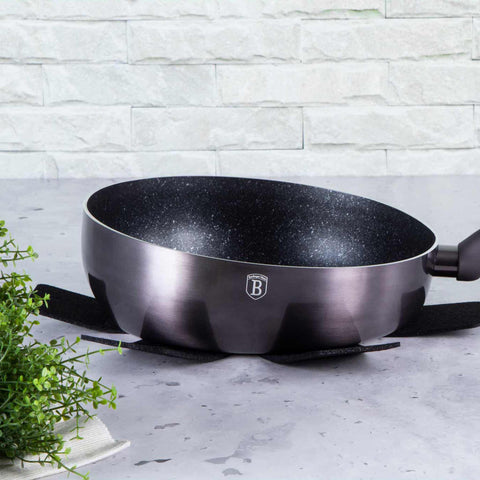  BH/6906, Sartén abatible de 26 cm, Gris oscuro, Sartén abatible de 26 cm, Sartén, Sartén abatible, Sartén, Utensilios de cocina, Cocina, Sartenes, Sartén doble