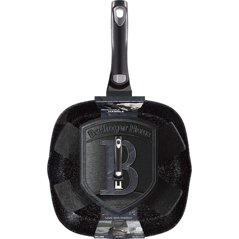  BH/6914,BH/6901,Sartén grill de 28 cm con mango desmontable,Gris oscuro,Sartén grill de 28 cm,mango desmontable,sartén,sartén,sartén grill,utensilios de cocina,cocinar,Sartenes,Sartén con mango desmontable