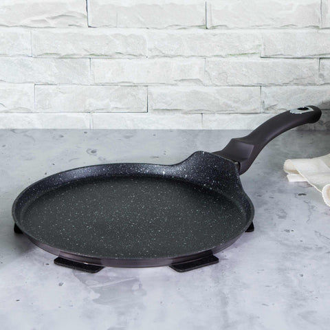  BH/6921, Sartén para panqueques de 28 cm, Gris oscuro, Sartén para panqueques de 28 cm, Sartén para panqueques, Utensilios de cocina, Cocina, Sartenes, Sartén para crepes/panqueques