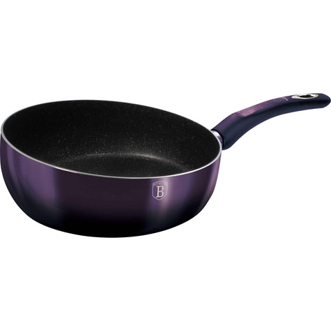 sartén, sartén abatible, sartén, utensilios de cocina, cocinar, sartén abatible de 26 cm, violeta,BH/7026