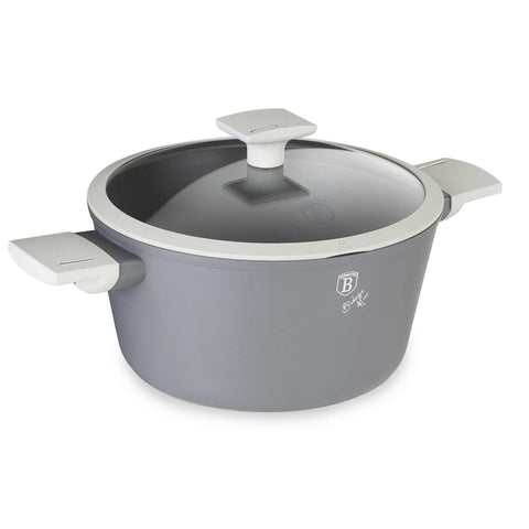  BH/7066,BH/8272,Cacerola con tapa 20cm,Gris mate,Cacerola 20 cm,Cacerola,Olla,Cacerola con tapa,Batería de cocina,Cocina,Ollas y cazuelas