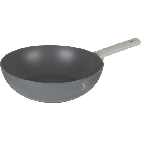 wok, utensilios de cocina, cocinar,wok 28 cm,gris mate,NUEVO,BH/7071