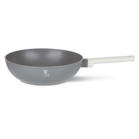 wok, utensilios de cocina, cocinar,wok 28 cm,gris mate,NUEVO,BH/7071